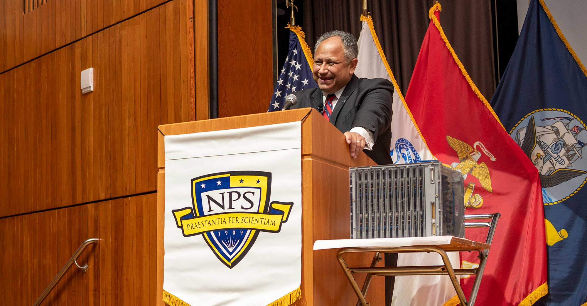 SECNAV Emphasizes Lifelong Learning as a ‘Strategic Imperative’ During NPS Guest Lecture