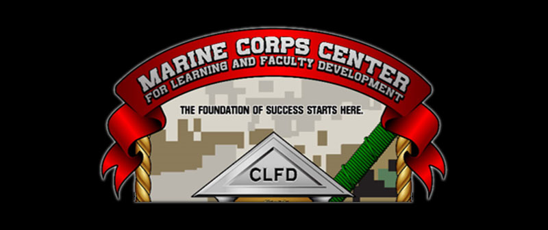 Logo for the Marine Corps Center for Learning and Faculty Development