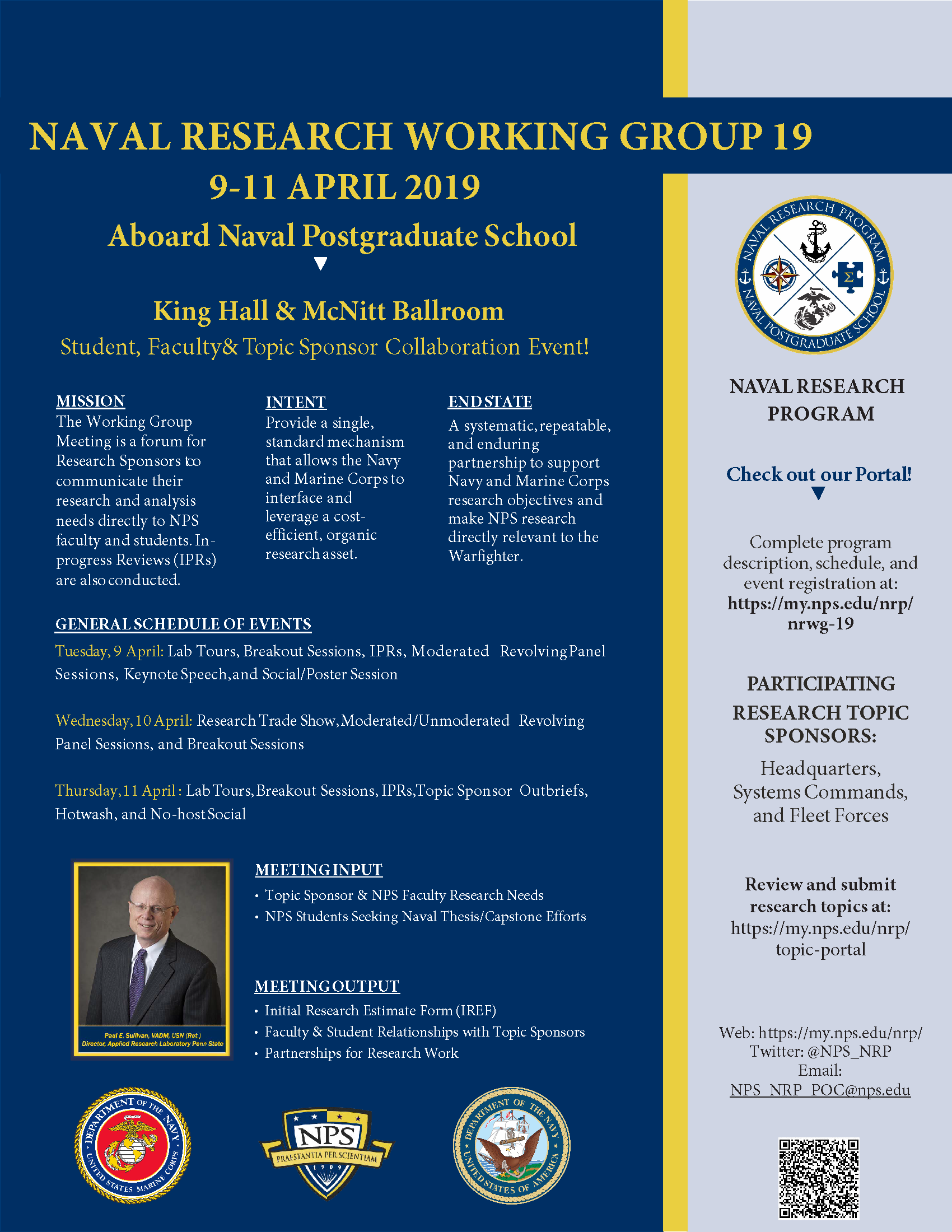 NRWG19 Event Flyer