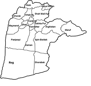 Kandahar Map