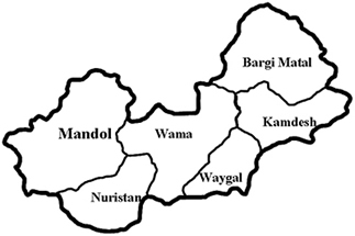 Nuristan Map