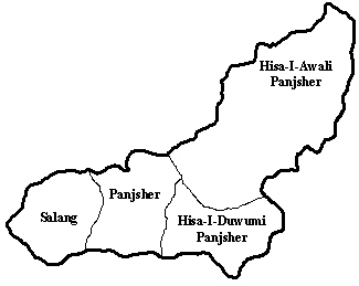 Panjsher Map