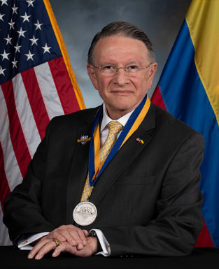Admiral Guillermo Barrera, Colombian Navy (Ret.)