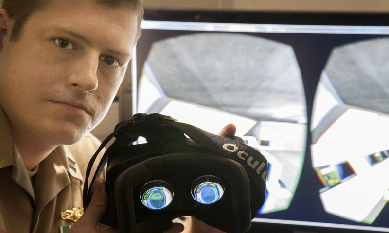 Student Evaluates Augmented View for Surface Ship Conning Officers