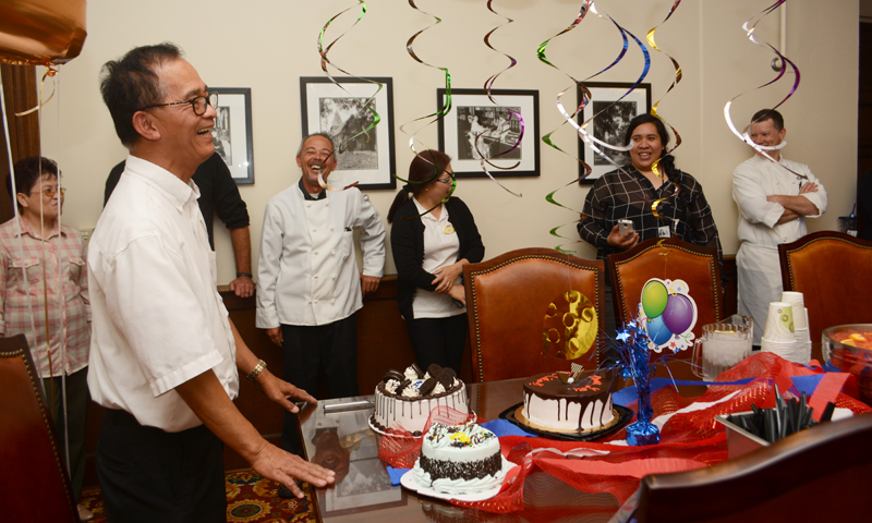 NPS Says Farewell to Beloved El Prado Room Employee
