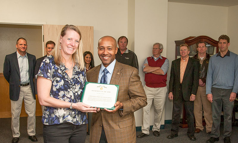 CCMR Associate Honored Through Building Int'l Partnerships