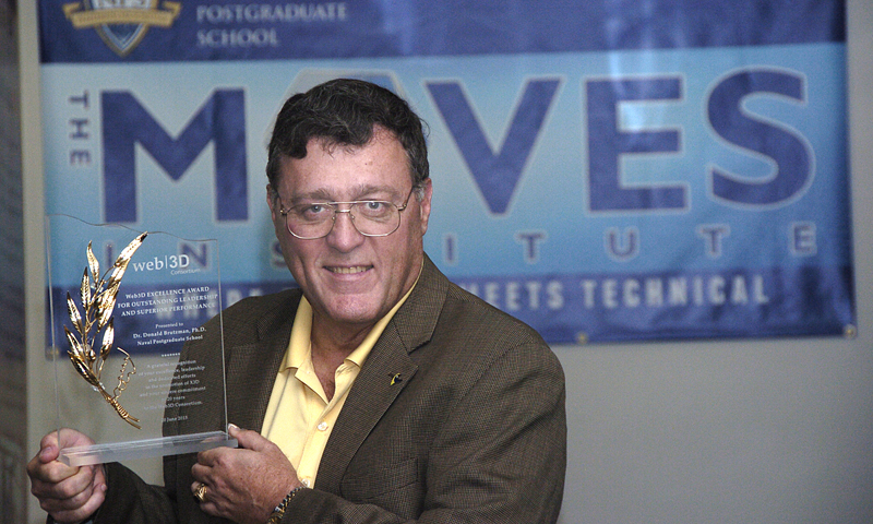 Brutzman Garners Web3D Excellence Award Following 20-Year Effort