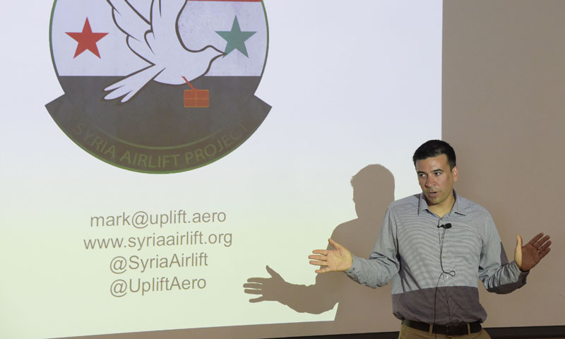CRUSER Introduces Campus to Syria Airlift Project