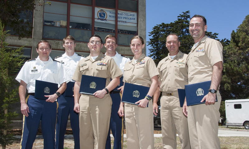 Naval War College Monterey Graduates Honored for Academic Achievement