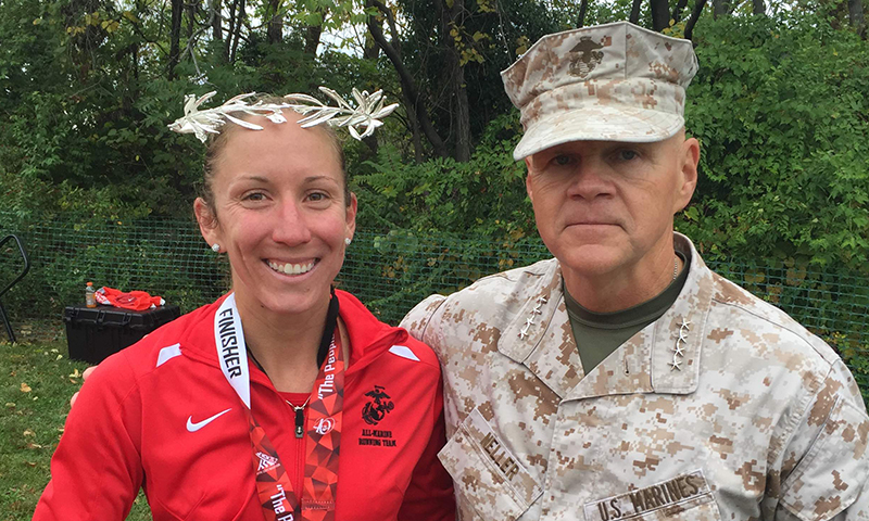 NPS Student Tops List of Female Runners at Marine Corps Marathon