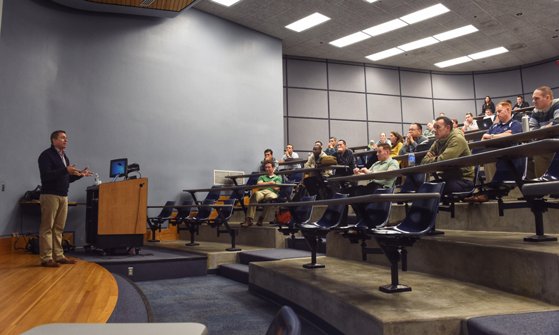 Google Executive Talks Analytics During Guest Lecture