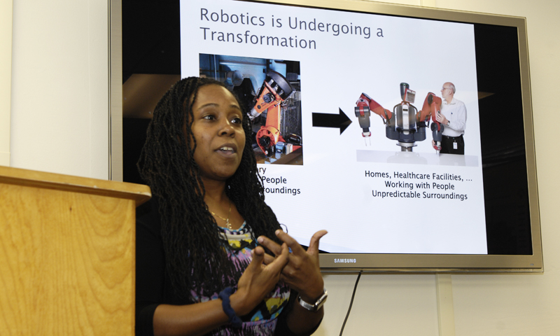 Georgia Tech Researcher Lectures on Robotics Partnership
