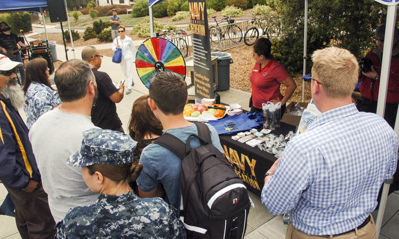 NSAM Welcomes New Students With MWR Leisure Fair