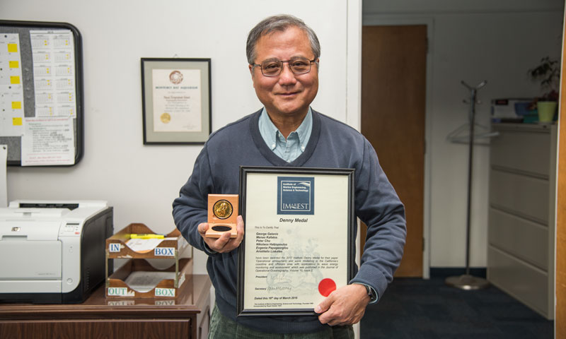 NPS Oceanography Chair Honored With Prestigious Denny Medal - Naval ...