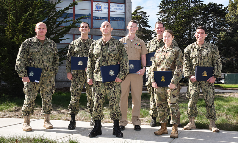 Naval War College Monterey Honors Fall Quarter’s Best