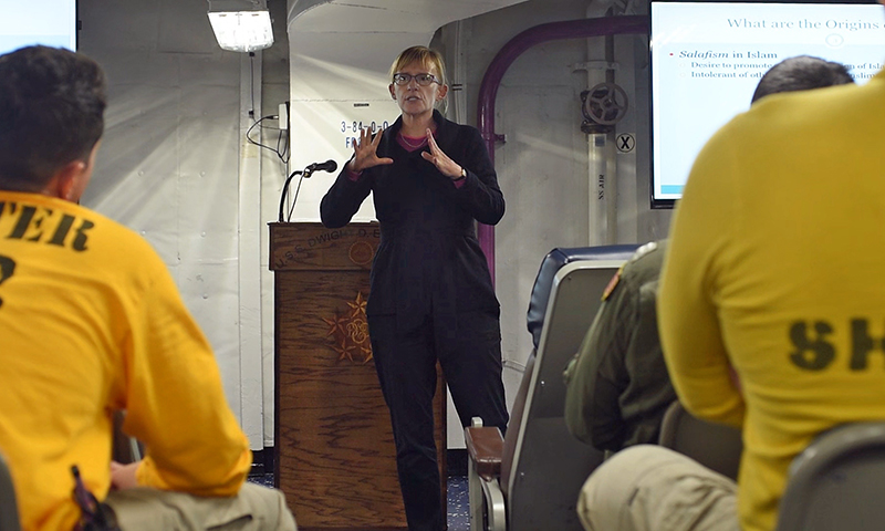 NPS Faculty Deploy With USS Eisenhower