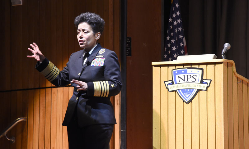 Vice Chief of Naval Operations Shares Lessons in Leadership During SGL