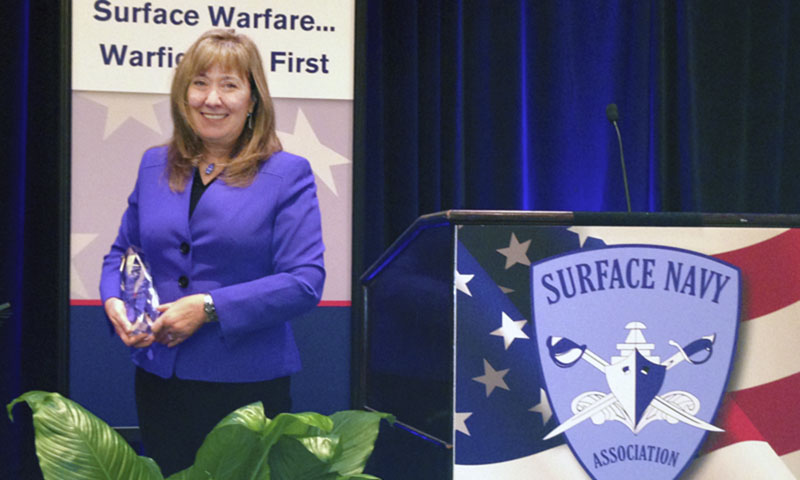 NPS Professor Dr. Nita Shattuck Honored With Surface Navy Association's Literary Award