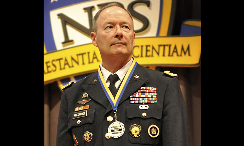 U.S. Cyber Command Chief Inducted Into NPS Hall of Fame