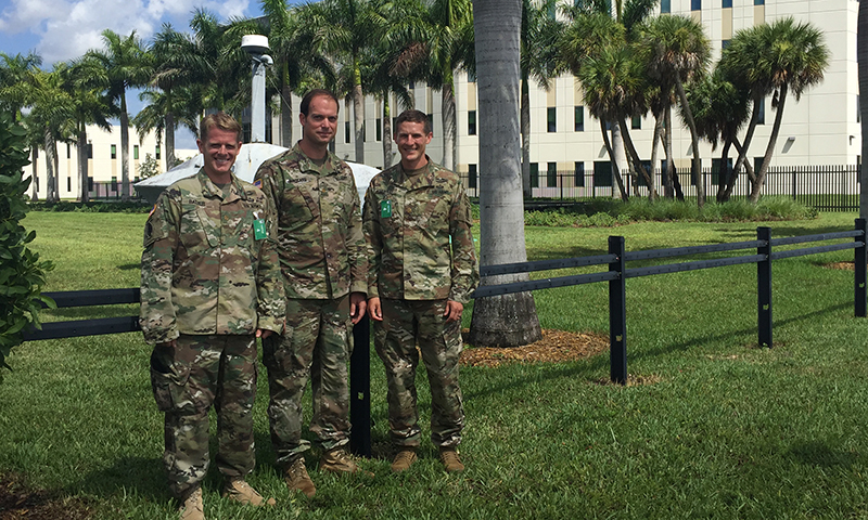 Defense Analysis Students' SNA Research Captures the Attention of SOUTHCOM Leadership