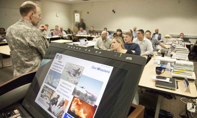 NORAD, USNORTHCOM Commander Talks Civil Support with NPS Students