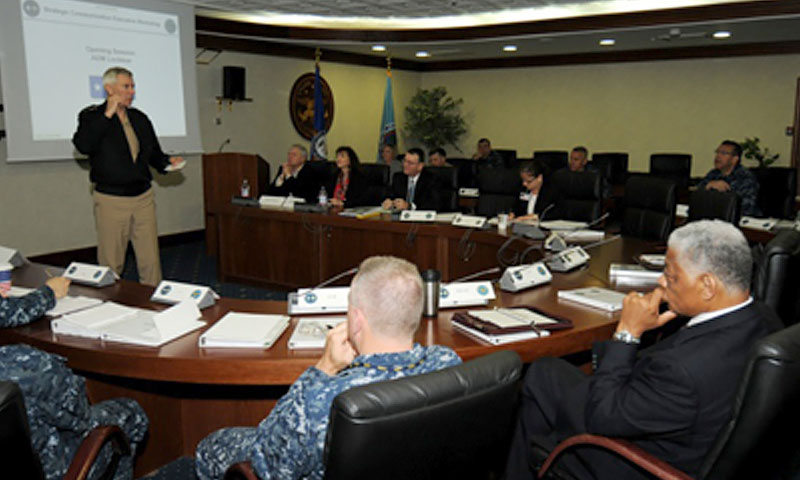 NPS’ Center for Executive Education Holds Strategic Communication Workshop for NAVEUR, 6th Fleet