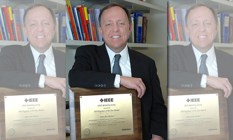NPS Professor Wins Prestigious Engineer of the Year Award