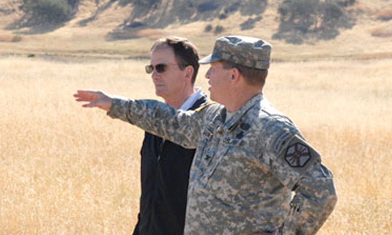Team Monterey Visits County Military Research, Training Partners