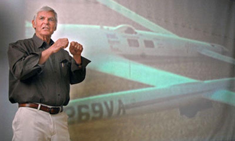 Aviator Dick Rutan Tells of Record-Breaking Flight Aboard the Voyager