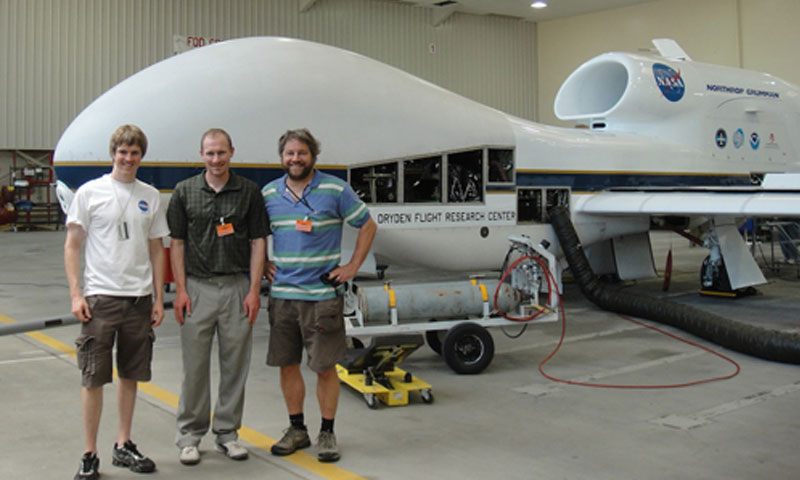 NPS, NASA Researchers Employ Global Hawk UAVs in Hurricane Genesis Research