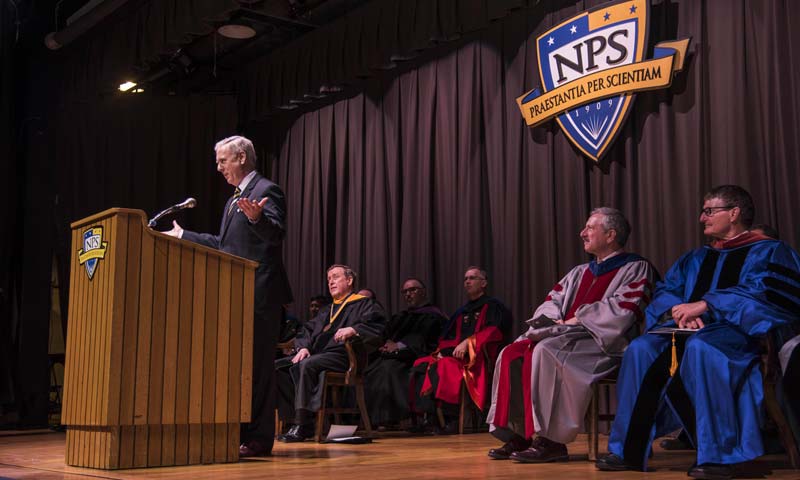 NPS Celebrates Winter Quarter Graduates