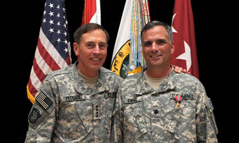Military Faculty Member Gains New Insight From Tour With Gen. Petraeus