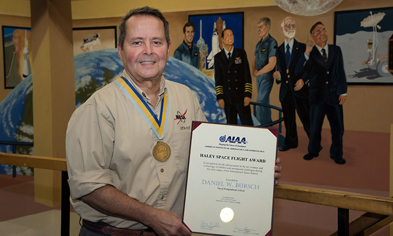 Chair Professor Recognized by AIAA for Advancing Astronautics