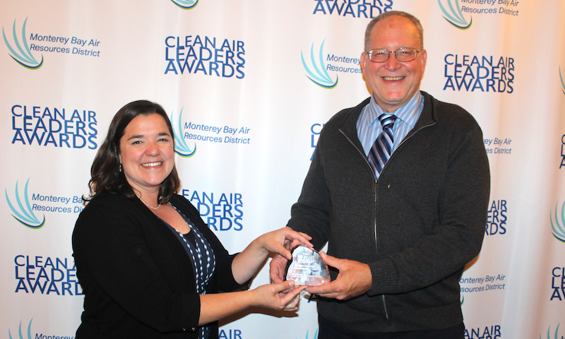 NPS researchers honored with regional clean air award