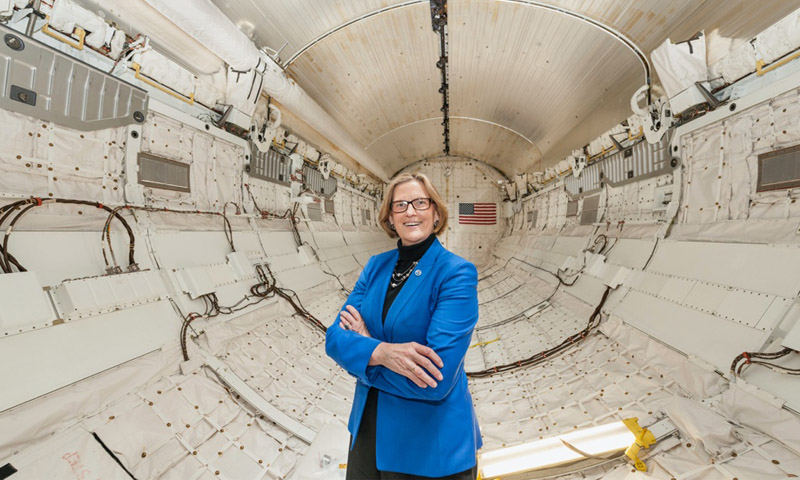 Former NASA astronaut, aquanaut and NOAA Administrator, Dr. Kathy Sullivan 