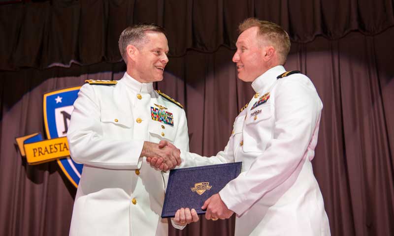 DCNO for Warfighting Development Honors NPS Spring 2021 Graduates