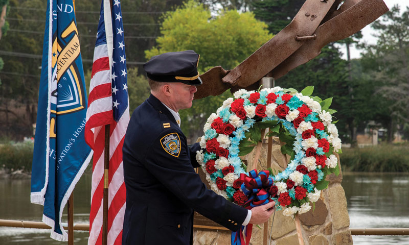 NPS Honors Victims, First Responders, Service Members at 911 Remembrance Ceremony