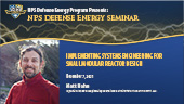 Energy Seminar Title Card - Matt Hahn - Thumbnail