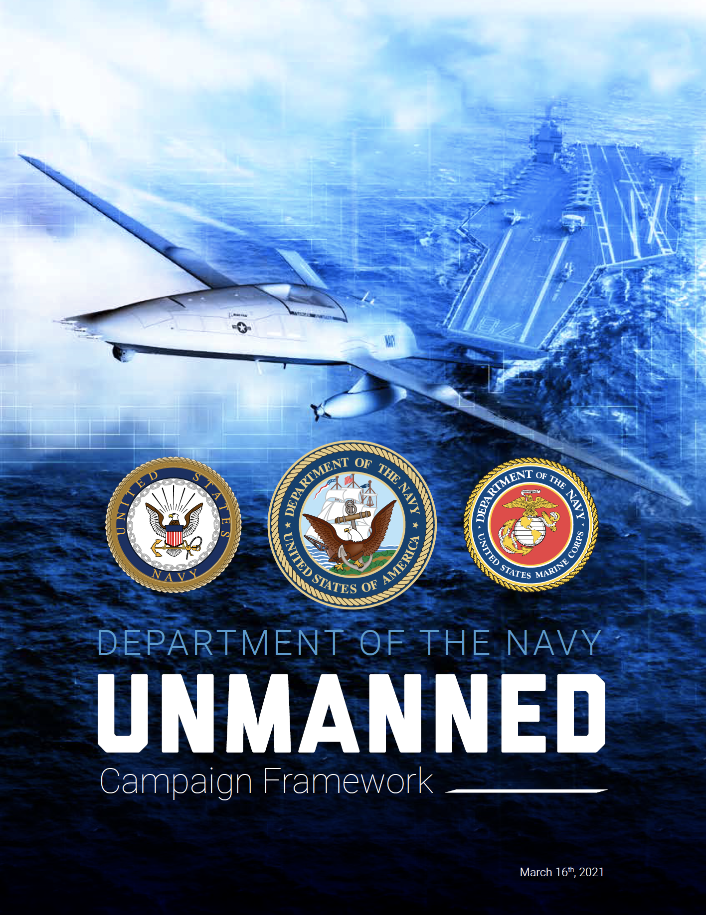New Navy and Marine Corps Unmanned Campaign Framework Issued