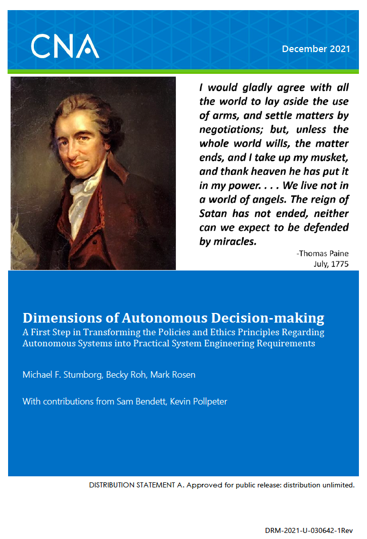 Dimensions of Autonomous Decision-Making