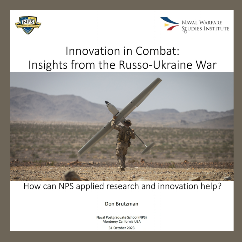 Innovative Drone Warfare in the Russo-Ukraine War Drives NPS Research