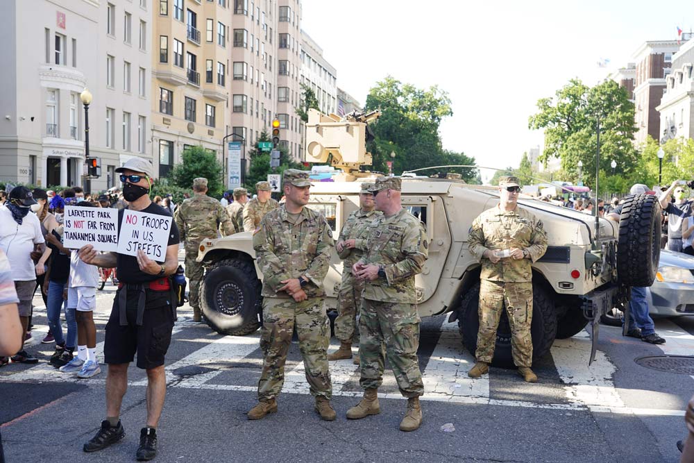 National Guard; June 6, 2020; Washington, DC